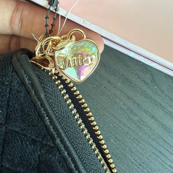 Juicy Couture Black Bow Wallet Viral BNWT - Picture 5 of 5